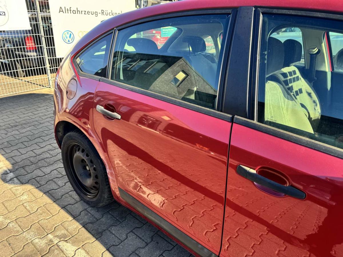 Citroen C4 original T&uuml;r hinten rechts EKQ Luziferrot Rohbau Bj.2007